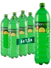 Напиток Laimon Fresh газированный, 1.5л x 6 шт