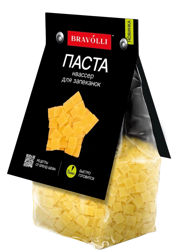 Макароны нвассер Bravolli! Для запеканок, 300г