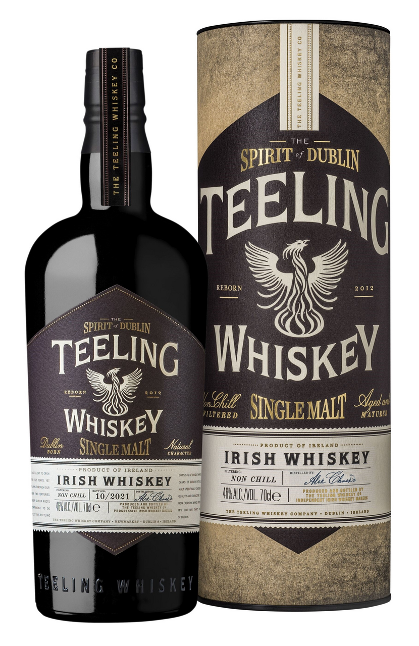 Изображение товара Виски Teeling Single Malt 0.7л - Ирландский односолодовый виски