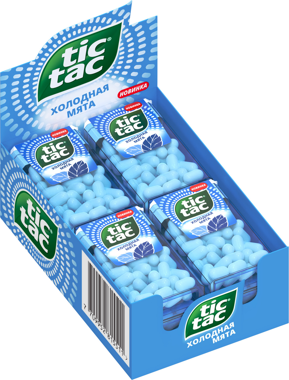 Драже Tic Tac Холодная мята, 16г x 12 шт