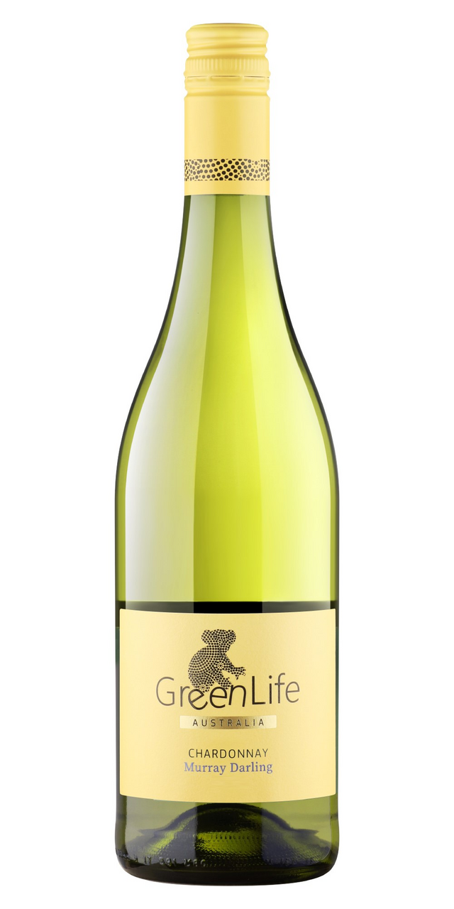 Изображение товара Вино GreenLife Chardonnay Murray Darling белое полусухое 0.75л Австралия