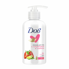 Лосьон для тела Дав с клубникой и лаймом, 280мл