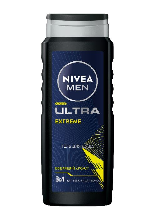 Изображение товара Гель для душа Nivea Men Ultra Extreme, 500мл
