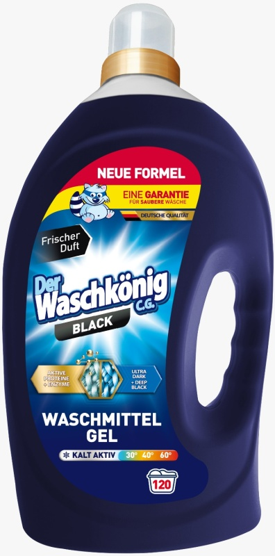 Гель для стирки Waschkonig Black, 3л