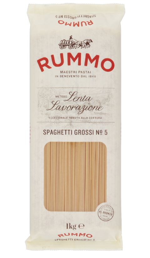 Изображение товара Макароны спагетти Rummo Spaghetti Grossi №5 1кг натуральное высокое качество Италия