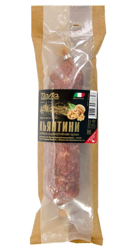 Колбаса Йола Кьянтини сырокопченая, 200г