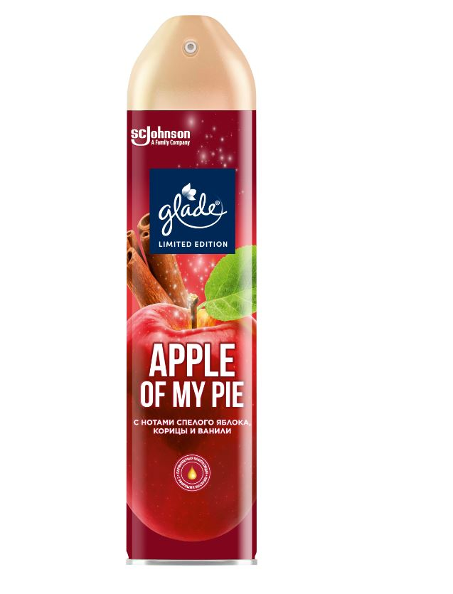 Освежитель воздуха Glade с яблоком корицей и ванилью, 300мл