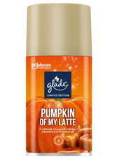 Освежитель воздуха Glade сменный баллон с тыквой карамелью и пряностями, 269мл