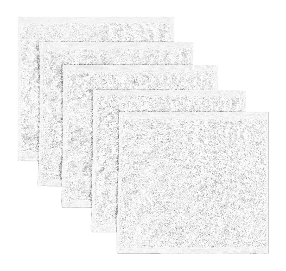 Набор салфеток Dayli By T Кейси хлопок белый 30 x 30см, 5шт