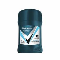 Антиперспирант-стик Рексона Men Прозрачный лед Невидимый на черной и белой одежде, 50мл