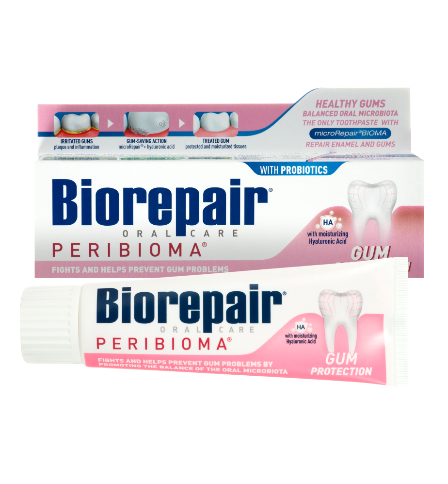 Изображение товара Зубная паста Biorepair Perbioma для защиты десен, 75мл