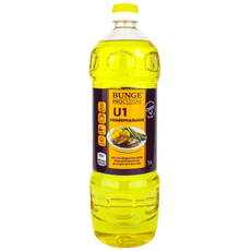 Масло подсолнечное Bunge Pro Cuisine рафинированное дезодорированное, 1л