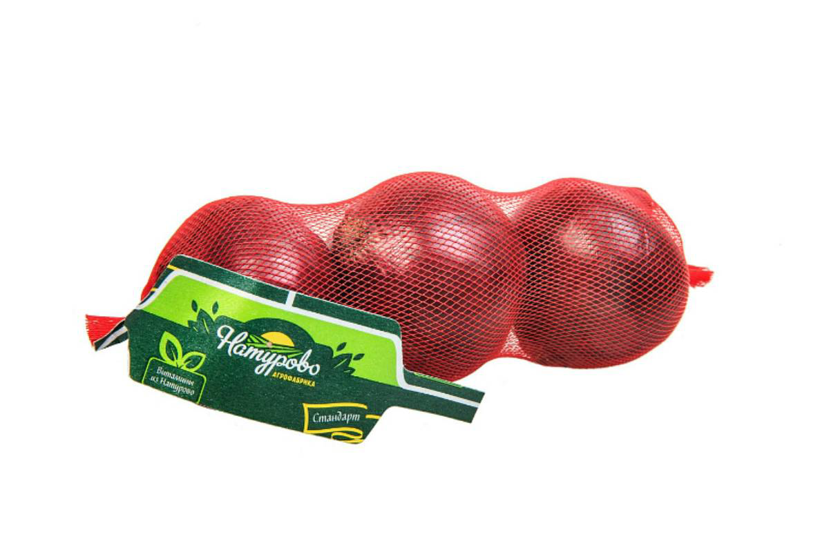 Лук Натурово красный 3 штуки, 500г