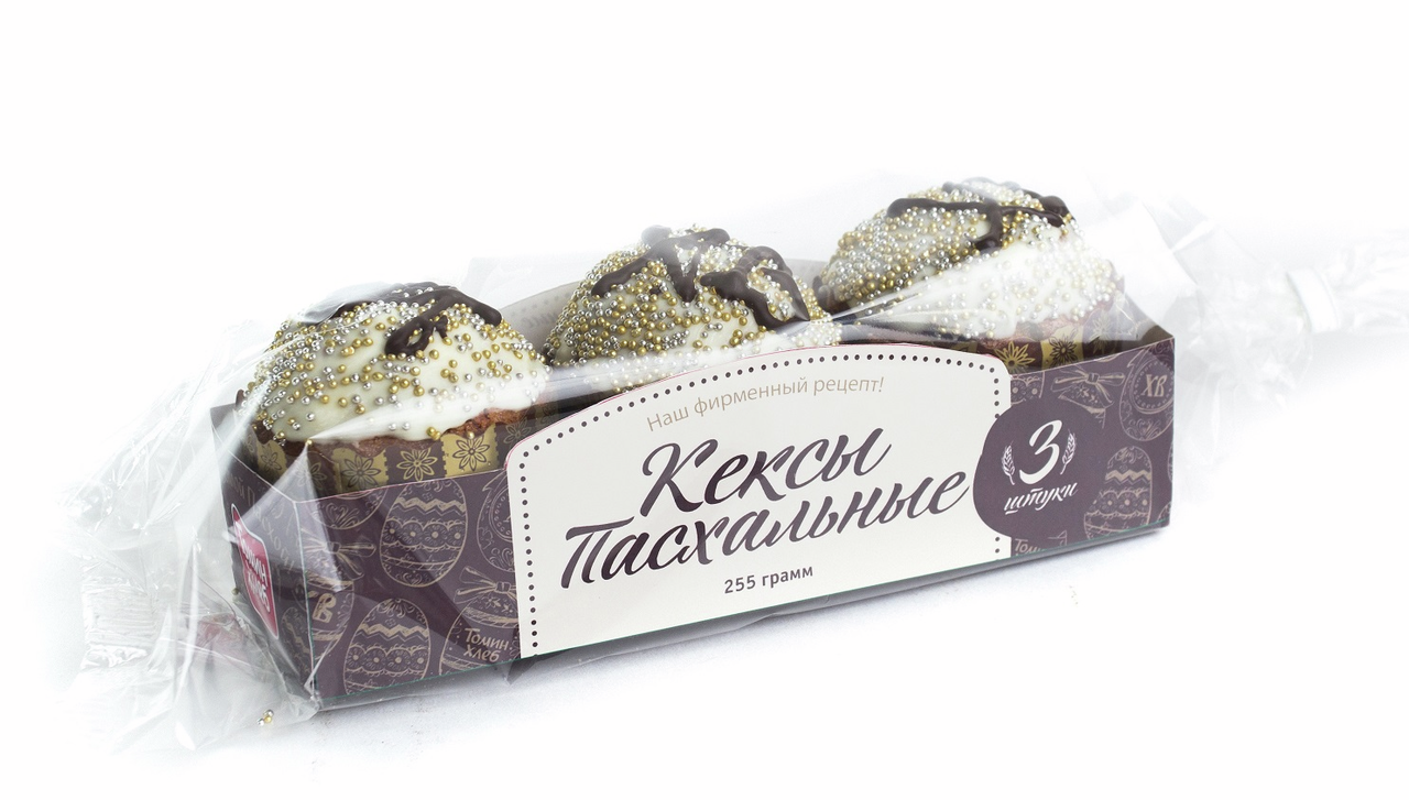 Кексы Томин хлеб Пасхальные, 255г