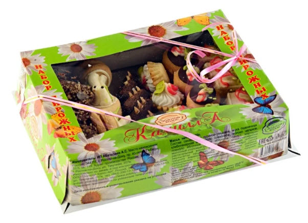 Набор пирожных Золотой колос Камилла, 350г