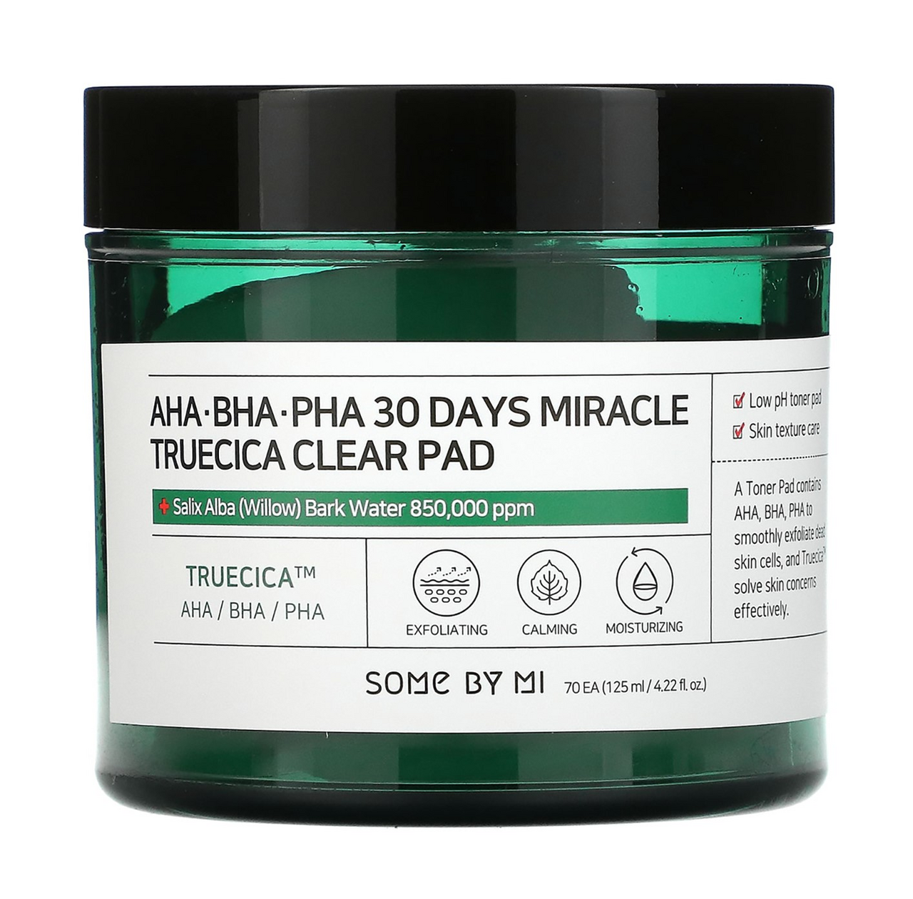 Диски для лица Some By Mi AHA-BHA-PHA 30 days Miracle очищающие 70шт, 290г