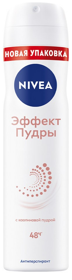 Изображение товара Антиперспирант-спрей Nivea Эффект пудры, 150мл