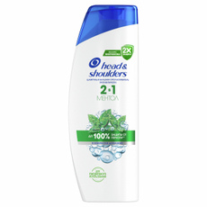 Шампунь Head & Shoulders Ментол 2в1 против перхоти, 600мл