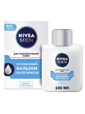 Бальзам после бритья Nivea для чувствительной кожи охлаждающий, 100мл