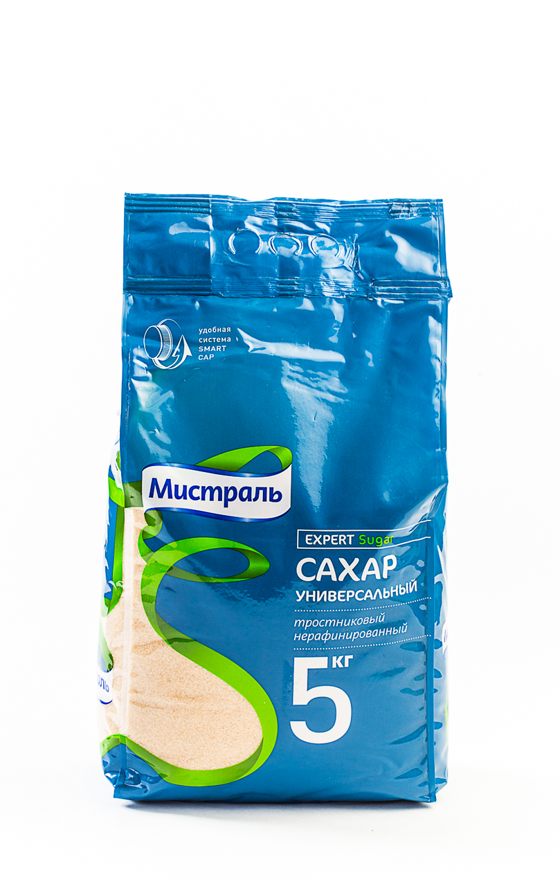 Сахар тростниковый МИСТРАЛЬ универсальный, 5 кг купить с доставкой на ...