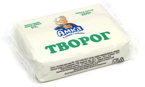 Творог Амка 5%, 200г