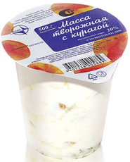 Масса творожная Брянский молочный комбинат с курагой 20%, 500г