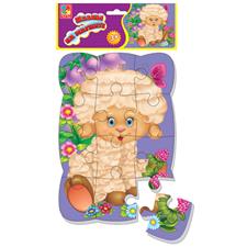 Пазлы VLADI TOYS на магните, в ассортименте