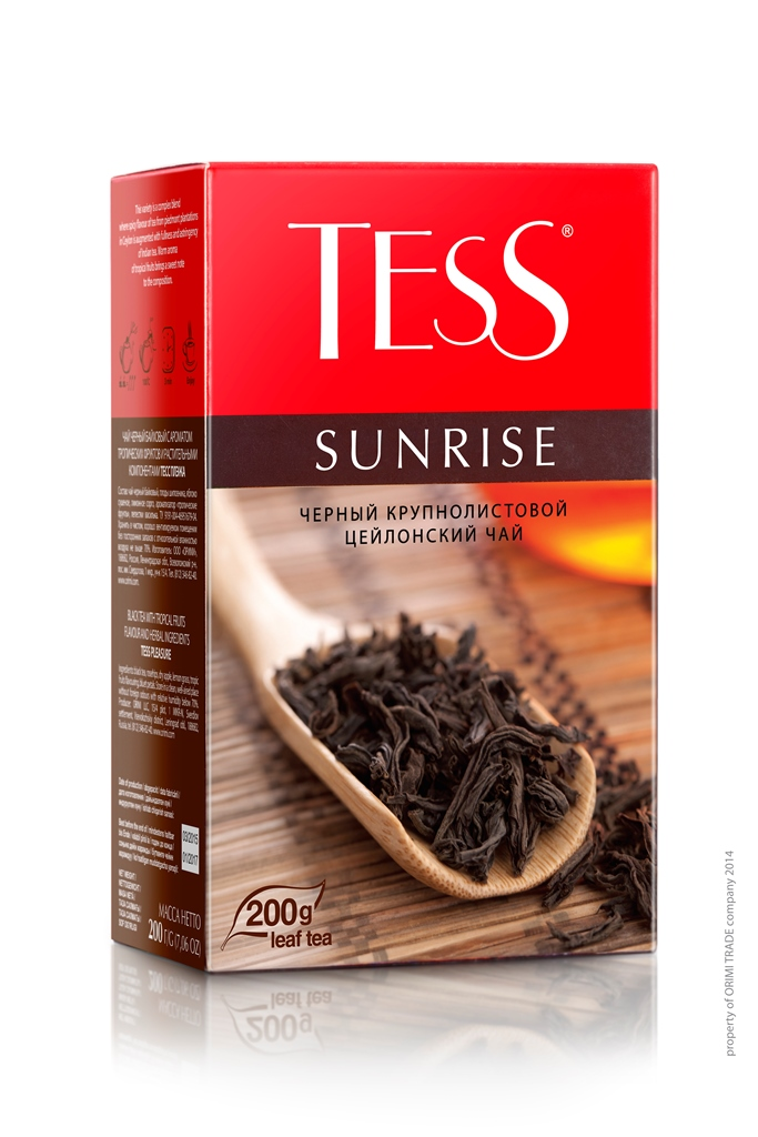 Изображение товара Чай Tess Sunrise черный листовой, 200г