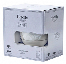 Чайная пара Fioretta Gatsby, 220мл