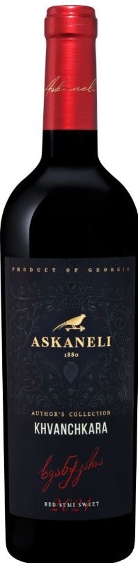 Изображение товара Вино Askaneli Brothers Khvanchkara красное полусладкое, 0.75л