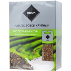 RIOBA Чай зеленый байховый для заваривания в чайнике Молочный улун (5г х 20шт), 100г