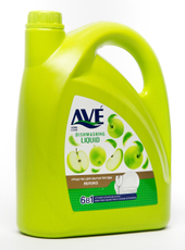 Средство для мытья посуды Ave яблоко, 3.75л