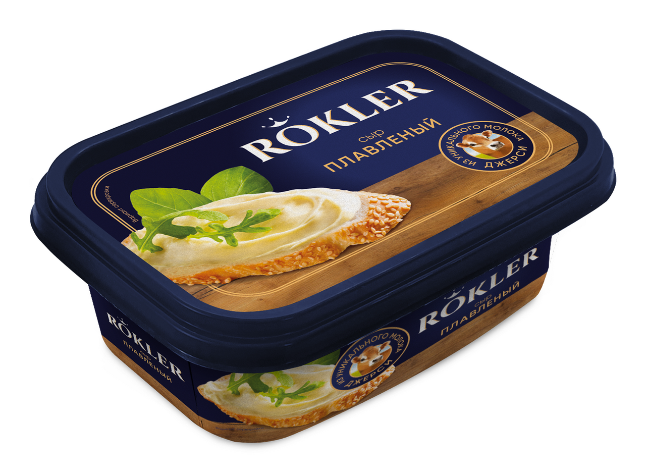 Сыр плавленый Rokler 45%, 180г купить с доставкой на дом, цены в ...