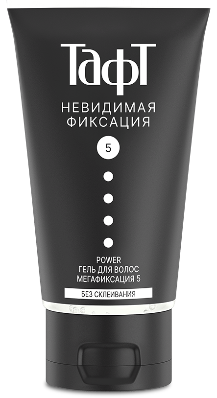 Изображение товара Гель для волос Тафт Power Невидимая мегафиксация 150мл профессиональное средство