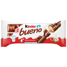Батончик Kinder Bueno вафельный в молочном шоколаде, 43г
