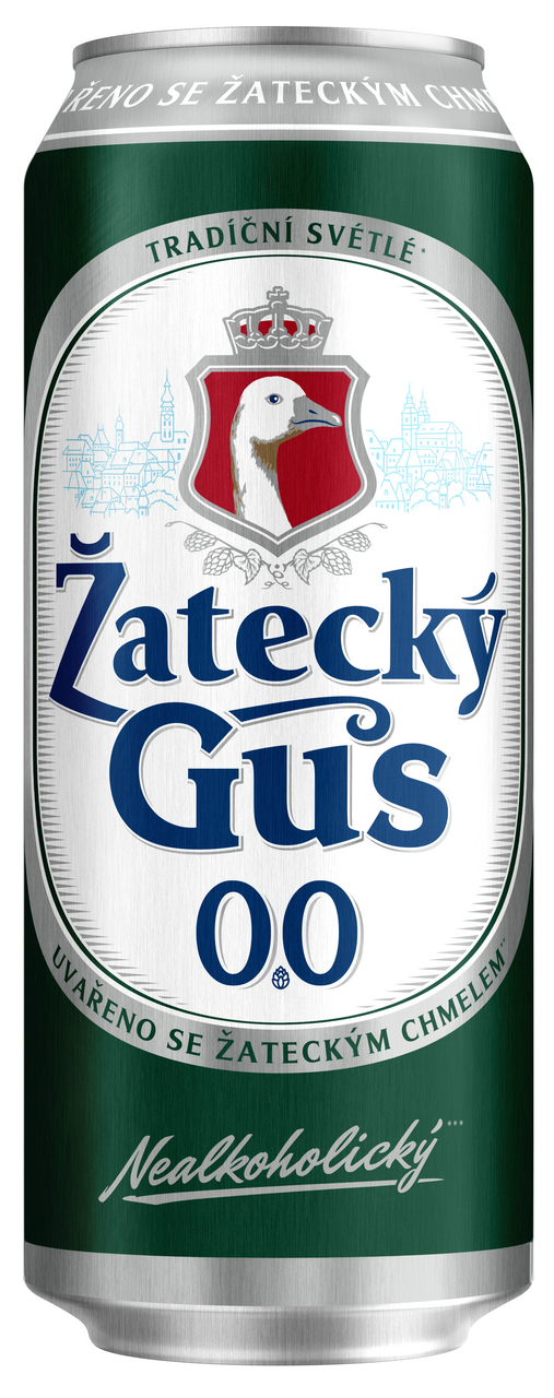 Изображение товара Напиток пивной Zatecky Gus безалкогольный, 0.45л