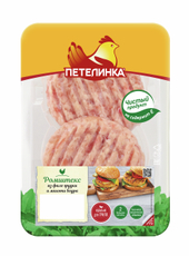 Ромштекс Петелинка из филе грудки и мякоти бедра, 250г