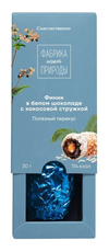 Финик Фабрика природы в белом шоколаде с кокосовой стружкой, 30г