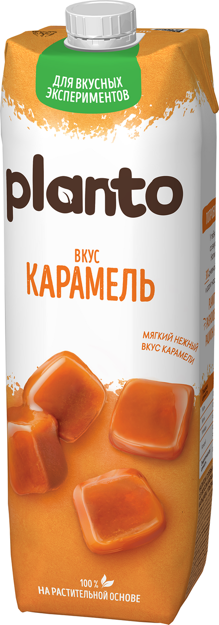 Изображение товара Напиток соевый Planto карамель, 1л