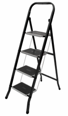 Стремянка Zalger Jet Black 4 ступени