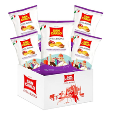 Чипсы San Carlo Паприка, 150г x 16 шт