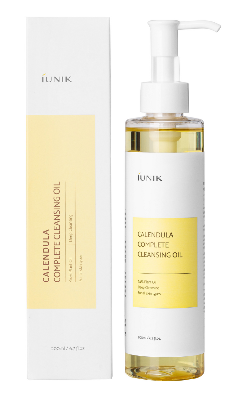 Масло гидрофильное Iunik с экстрактом календулы, 200мл