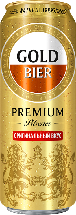 Изображение товара Пиво Gold Bier Premium Pilsener, 0.43л