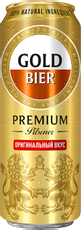 Пиво Gold Bier Premium Pilsener, 0.43л