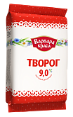 Творог ВАРВАРА-КРАСА 9% пленка, 0,2кг купить с доставкой на дом, цены в ...
