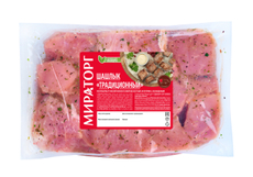 Шашлык Мираторг Традиционный из свинины, ~2.2кг