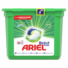 Гель-капсулы для стирки Ariel Горный родник, 28.8г x 23шт