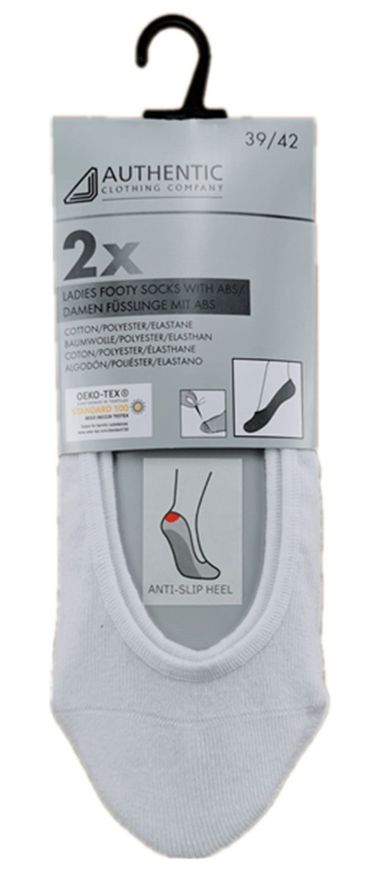 Подследники женские Authentic из хлопка и полиэстера, 39-42