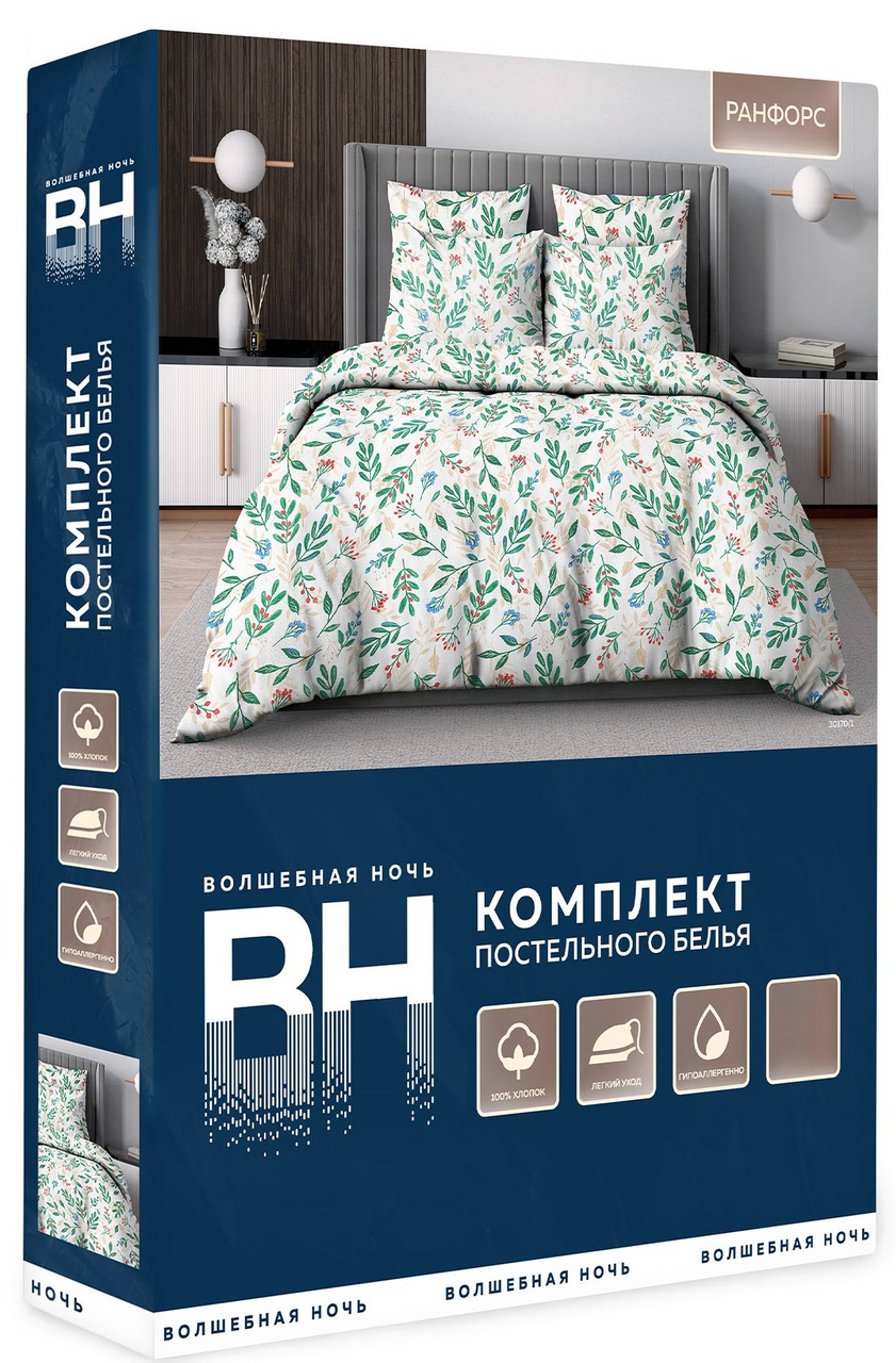 Комплект постельного белья Волшебная ночь Флер евро