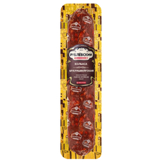 Колбаса Рублевский Брауншвейгская сырокопченая, ~500г